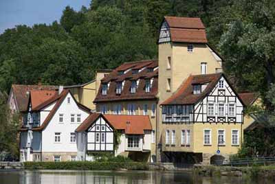 Fachwerkhaus zum Preußischen am Neckar