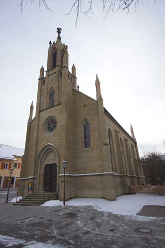 Evangelische Kirche Rechte Seite
