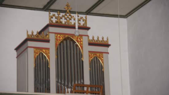 Klausen Kirche die Orgel