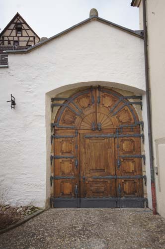 Priesterseminar Portal Eingang