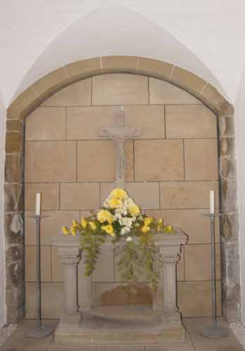 Gruft Altar