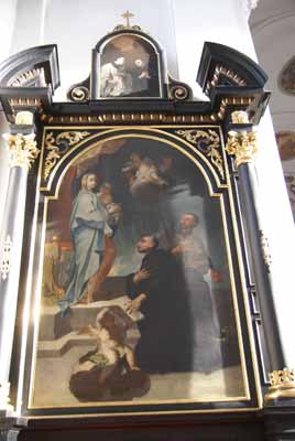 Weihe des Jesuitenordens durch Ignatius von Loyola und Franz Xaver