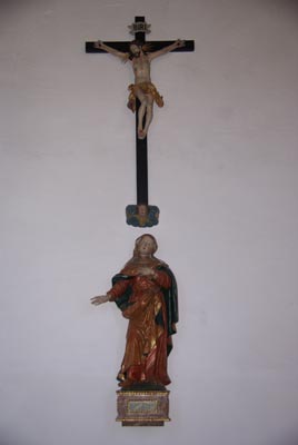 Wandkreuz mit Maria