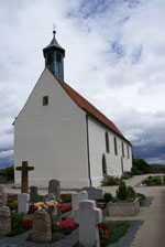 Wurmlinger-Kapelle mit alter Friedhof 